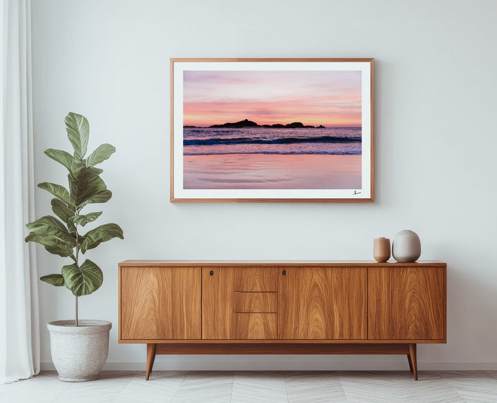 Sawtell Island Sunrise 01 - Wall Art Print - Australia Unseen