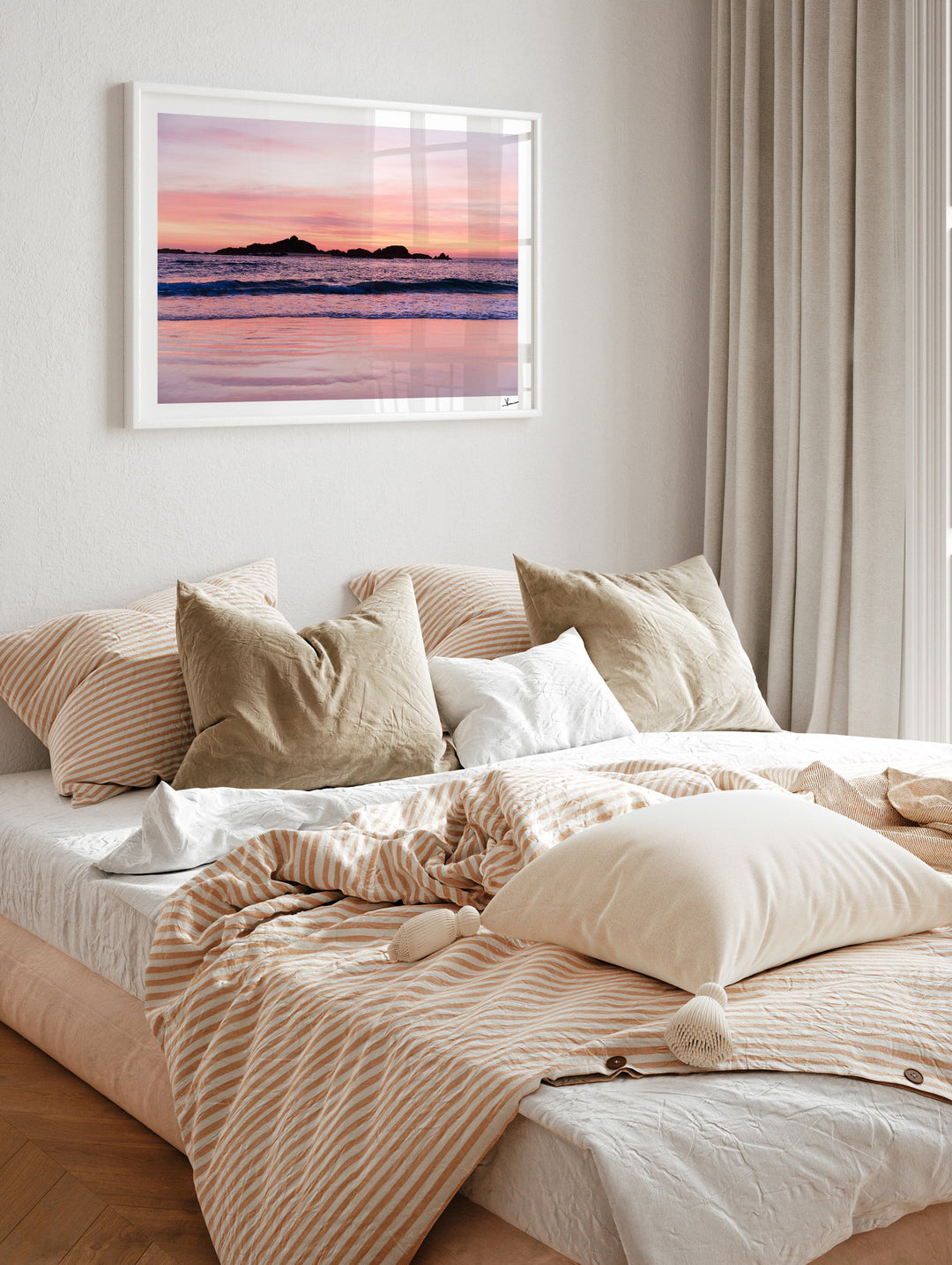 Sawtell Island Sunrise 01 - Wall Art Print - Australia Unseen