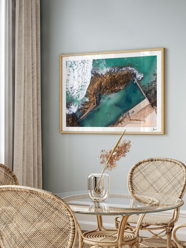 Sawtell Rock Pool 01 - Wall Art Print - Australia Unseen