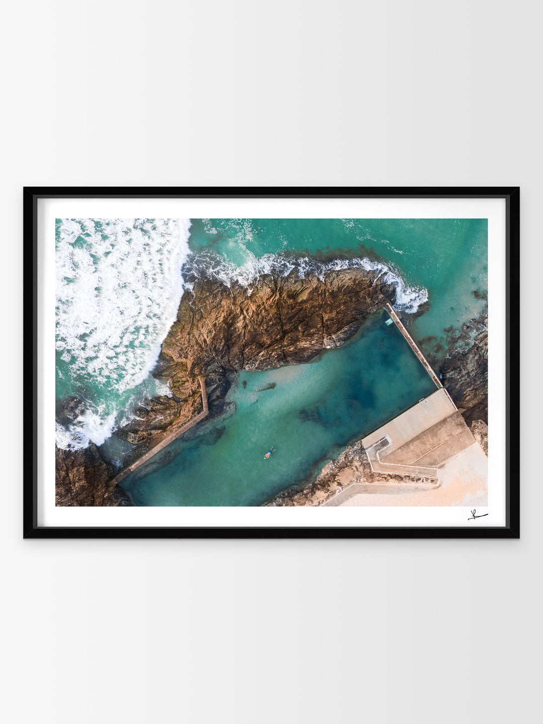 Sawtell Rock Pool 01 - Wall Art Print - Australia Unseen