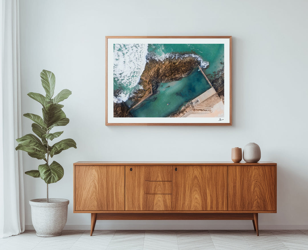 Sawtell Rock Pool 01 - Wall Art Print - Australia Unseen