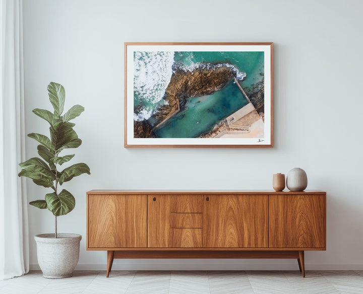 Sawtell Rock Pool 01 - Wall Art Print - Australia Unseen