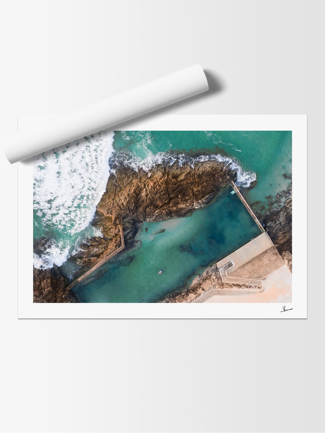 Sawtell Rock Pool 01 - Wall Art Print - Australia Unseen