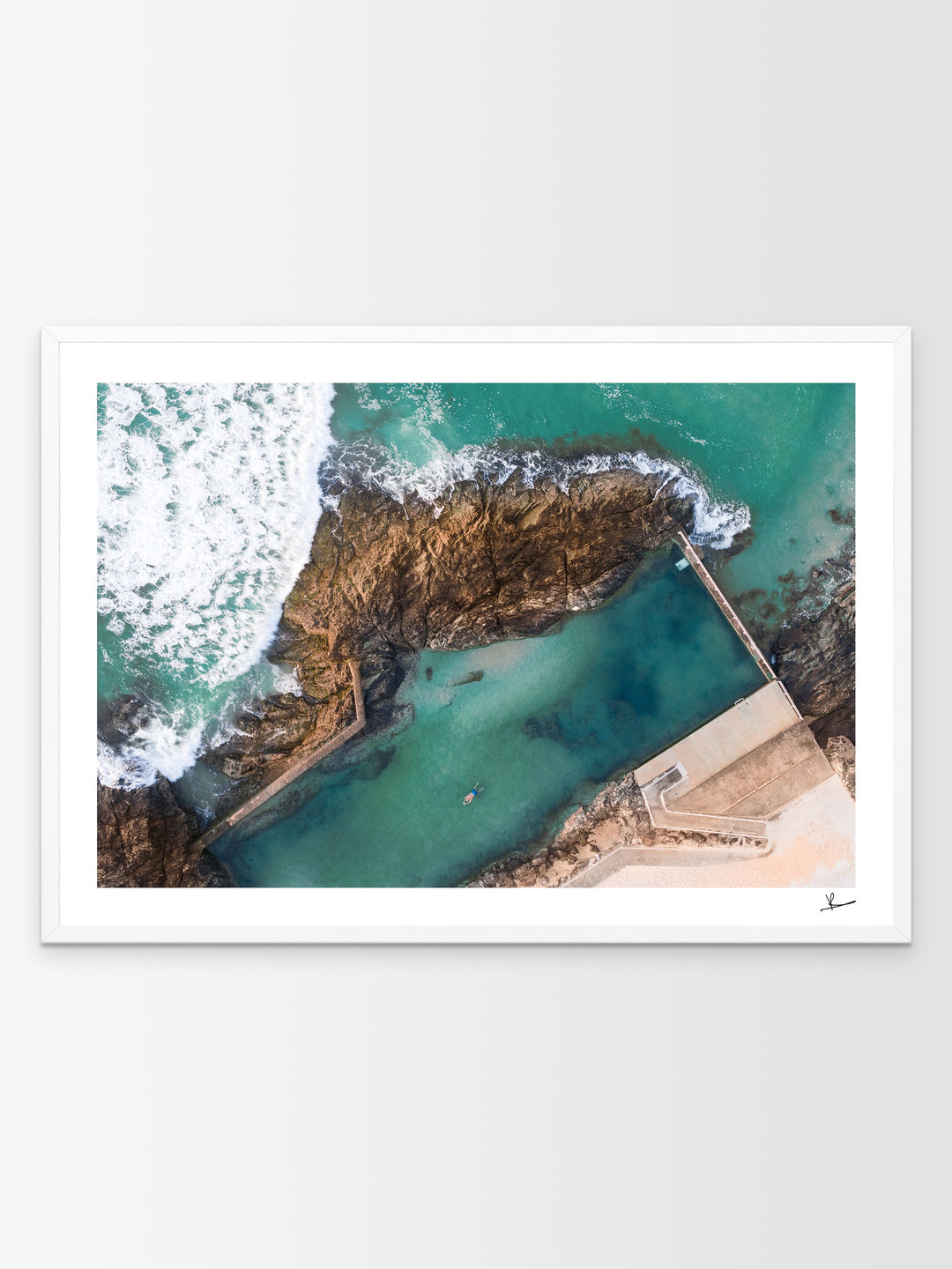 Sawtell Rock Pool 01 - Wall Art Print - Australia Unseen