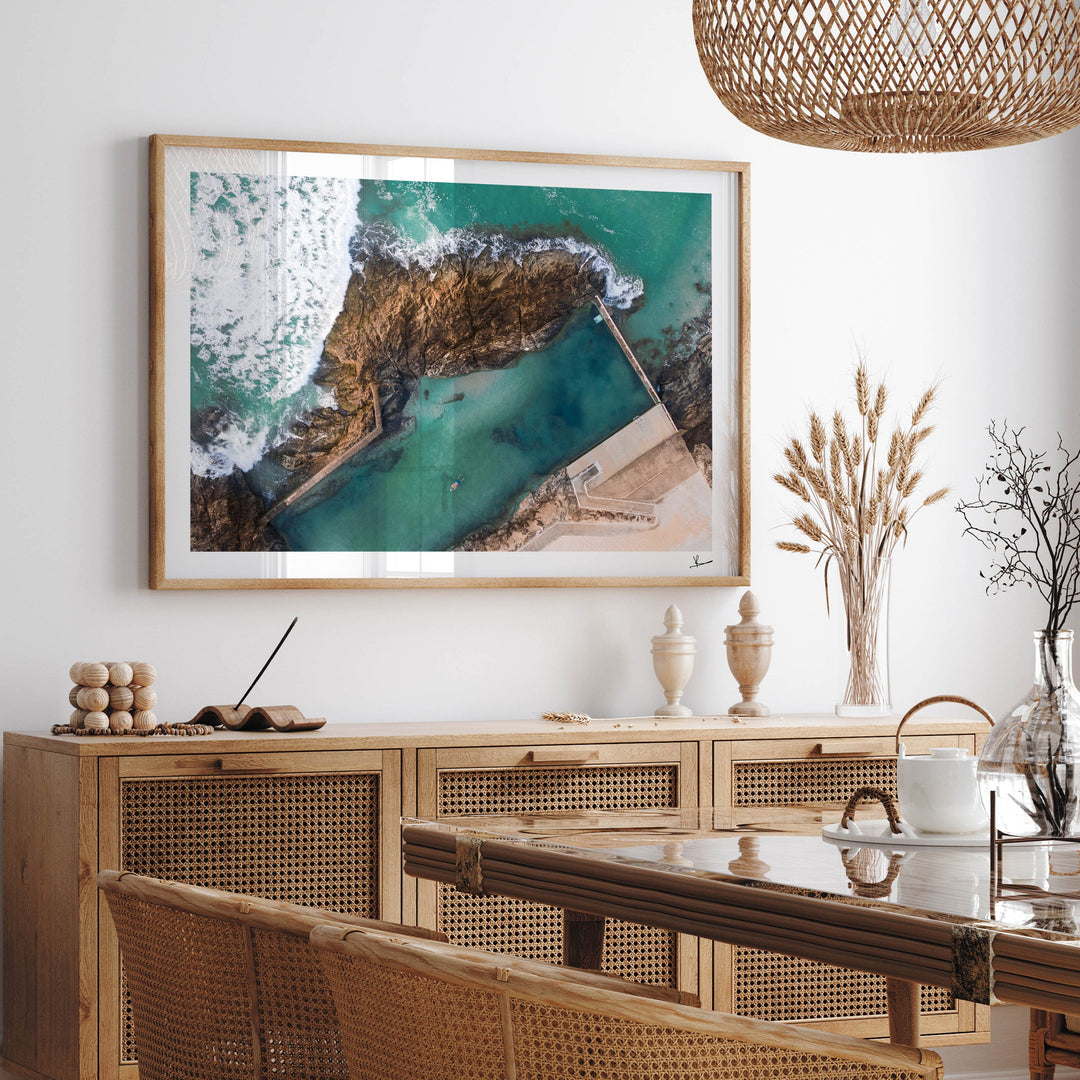 Sawtell Rock Pool 01 - Wall Art Print - Australia Unseen