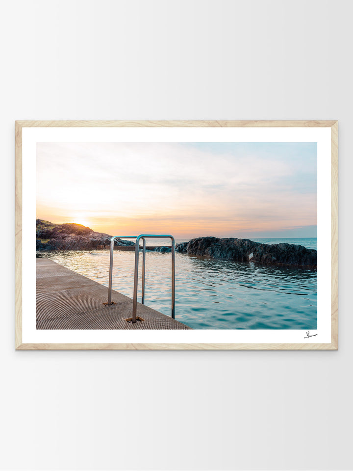 Sawtell Rock Pool 02 - Wall Art Print - Australia Unseen