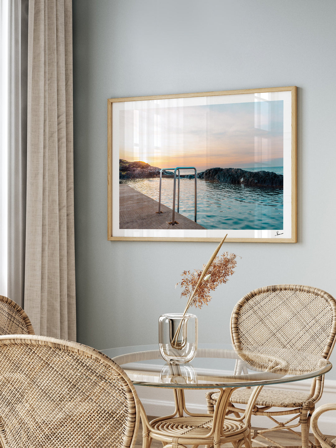 Sawtell Rock Pool 02 - Wall Art Print - Australia Unseen