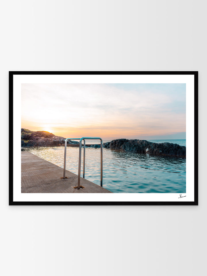 Sawtell Rock Pool 02 - Wall Art Print - Australia Unseen