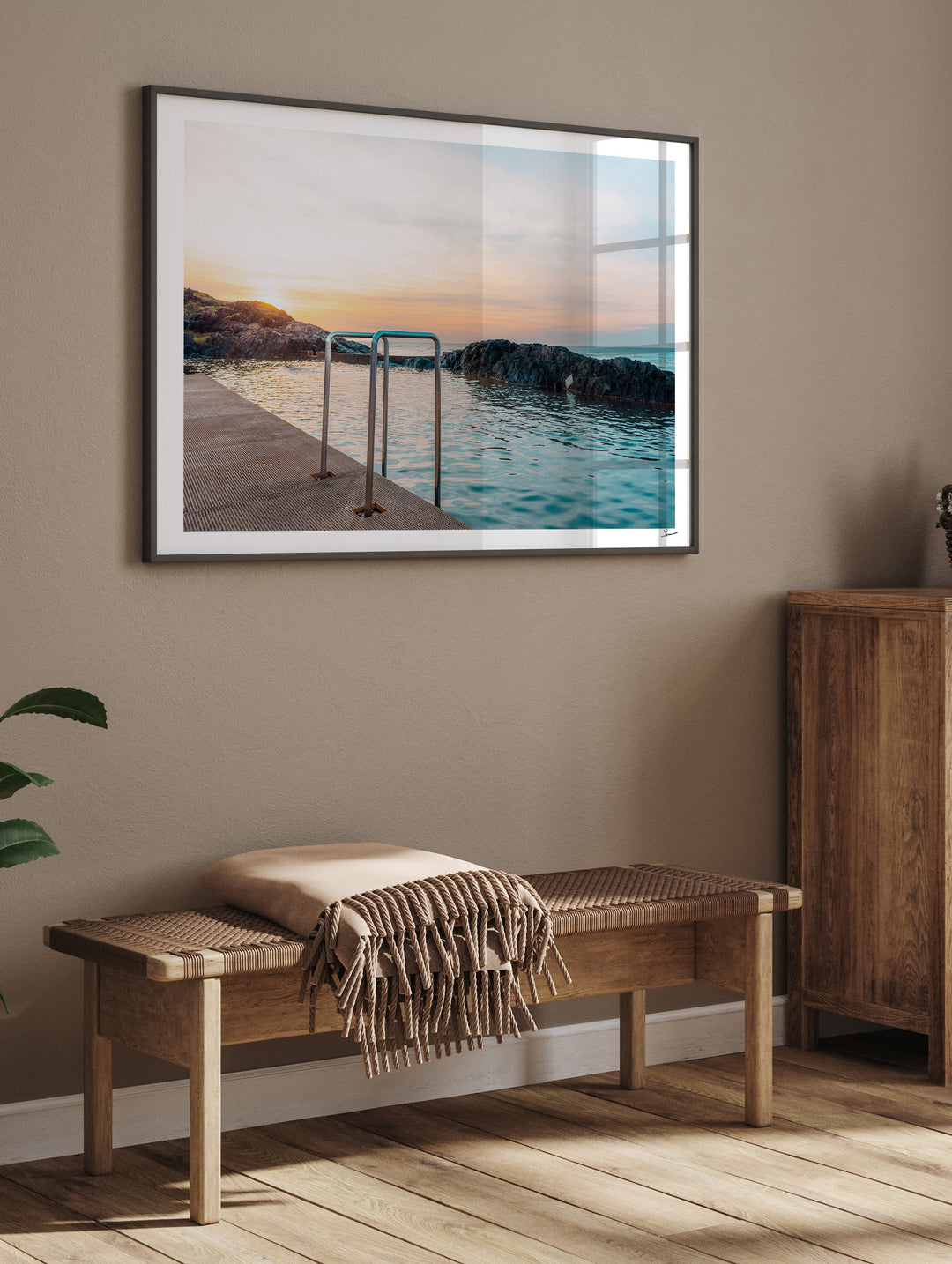 Sawtell Rock Pool 02 - Wall Art Print - Australia Unseen