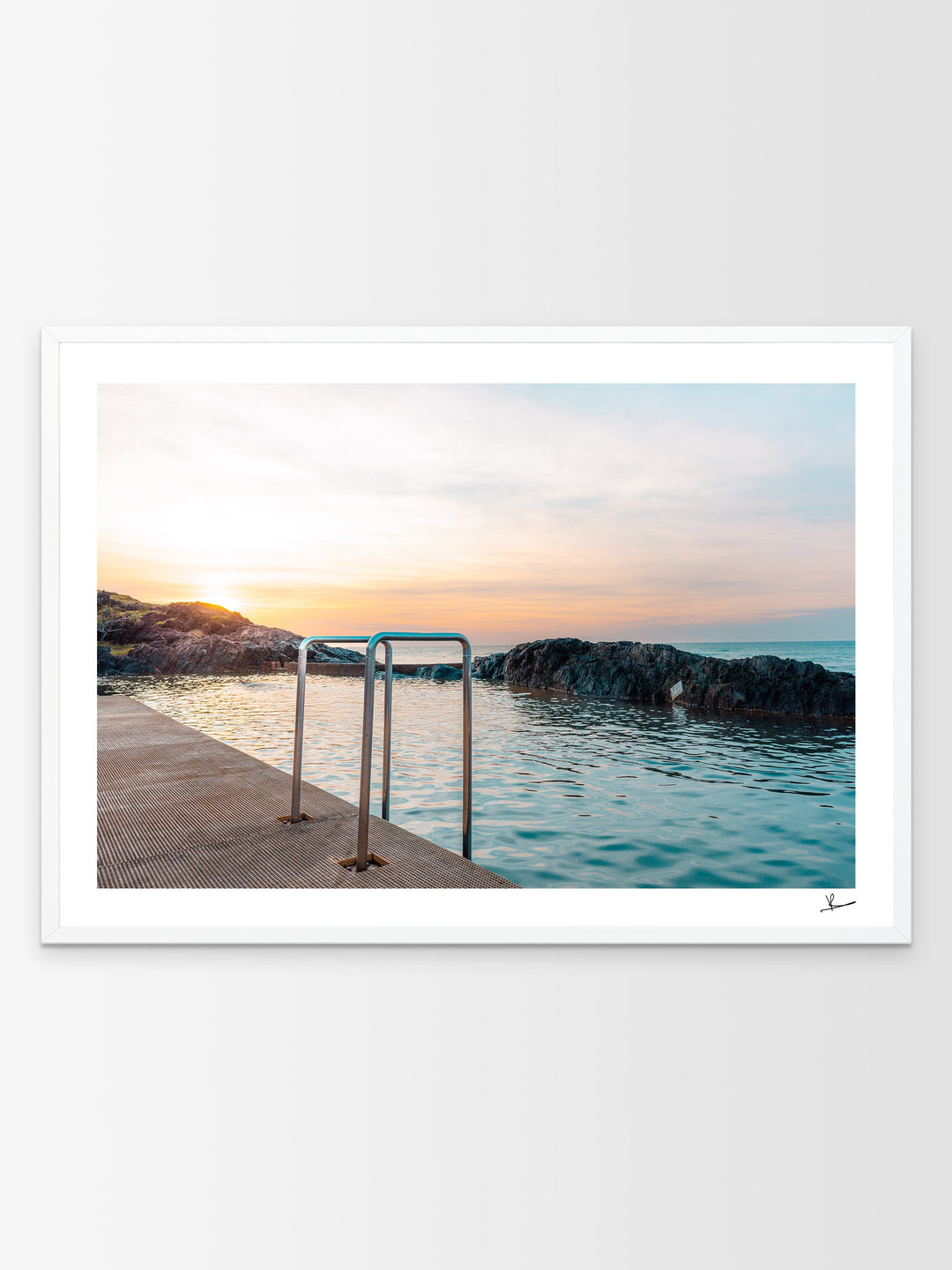 Sawtell Rock Pool 02 - Wall Art Print - Australia Unseen