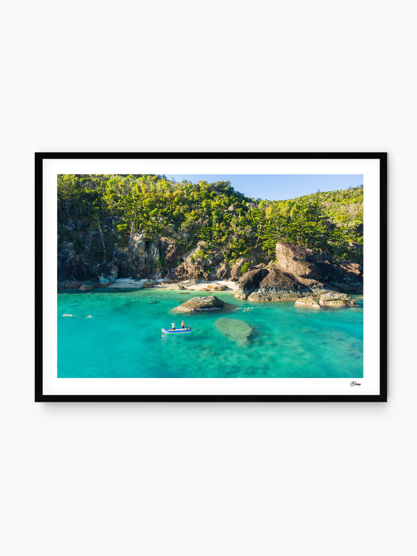 Snorkel Dreams - Luncheon Bay - Whitsundays Wall Art Print - Australia Unseen