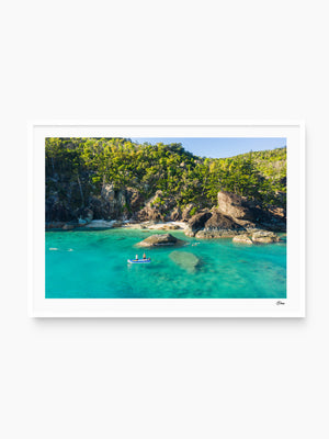 Snorkel Dreams - Luncheon Bay - Whitsundays Wall Art Print - Australia Unseen