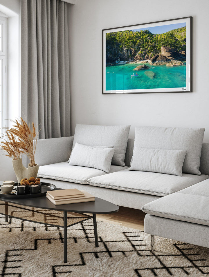 Snorkel Dreams – Luncheon Bay – Whitsundays Wall Art Print - Australia Unseen