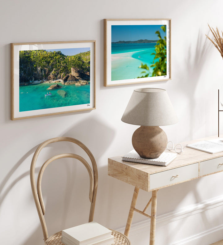 Snorkel Dreams – Luncheon Bay – Whitsundays Wall Art Print - Australia Unseen