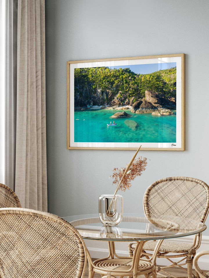 Snorkel Dreams – Luncheon Bay – Whitsundays Wall Art Print - Australia Unseen