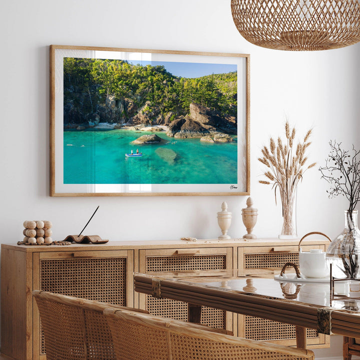 Snorkel Dreams – Luncheon Bay – Whitsundays Wall Art Print - Australia Unseen