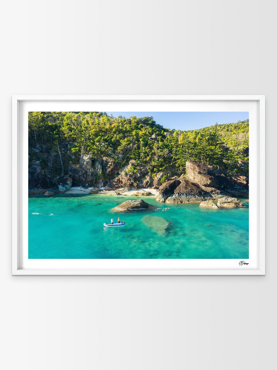 Snorkel Dreams – Luncheon Bay – Whitsundays Wall Art Print - Australia Unseen