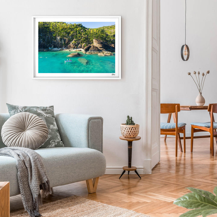 Snorkel Dreams – Luncheon Bay – Whitsundays Wall Art Print - Australia Unseen