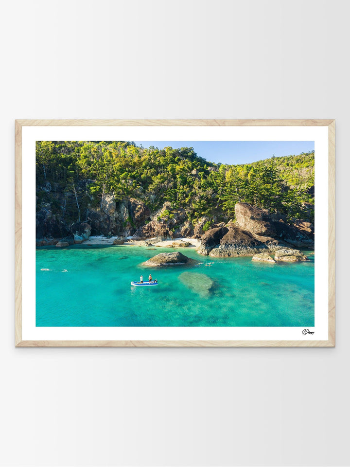 Snorkel Dreams – Luncheon Bay – Whitsundays Wall Art Print - Australia Unseen