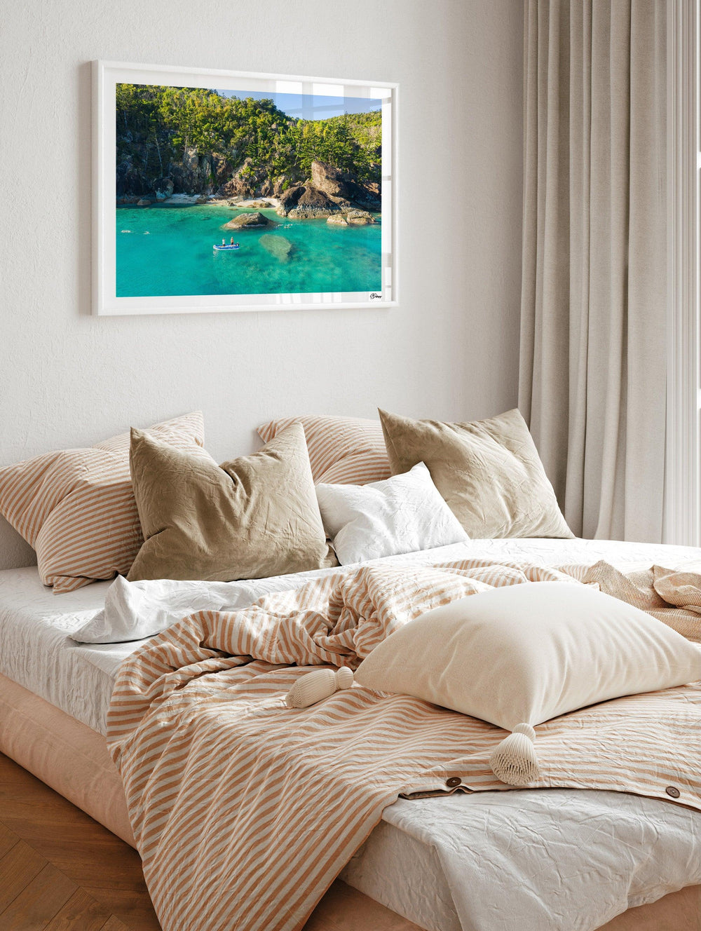 Snorkel Dreams – Luncheon Bay – Whitsundays Wall Art Print - Australia Unseen
