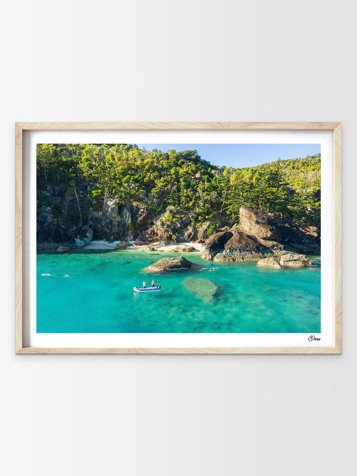 Snorkel Dreams – Luncheon Bay – Whitsundays Wall Art Print - Australia Unseen
