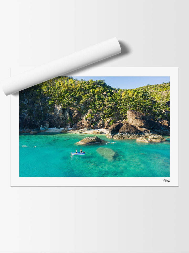 Snorkel Dreams – Luncheon Bay – Whitsundays Wall Art Print - Australia Unseen