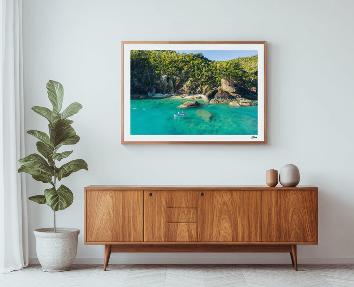 Snorkel Dreams – Luncheon Bay – Whitsundays Wall Art Print - Australia Unseen