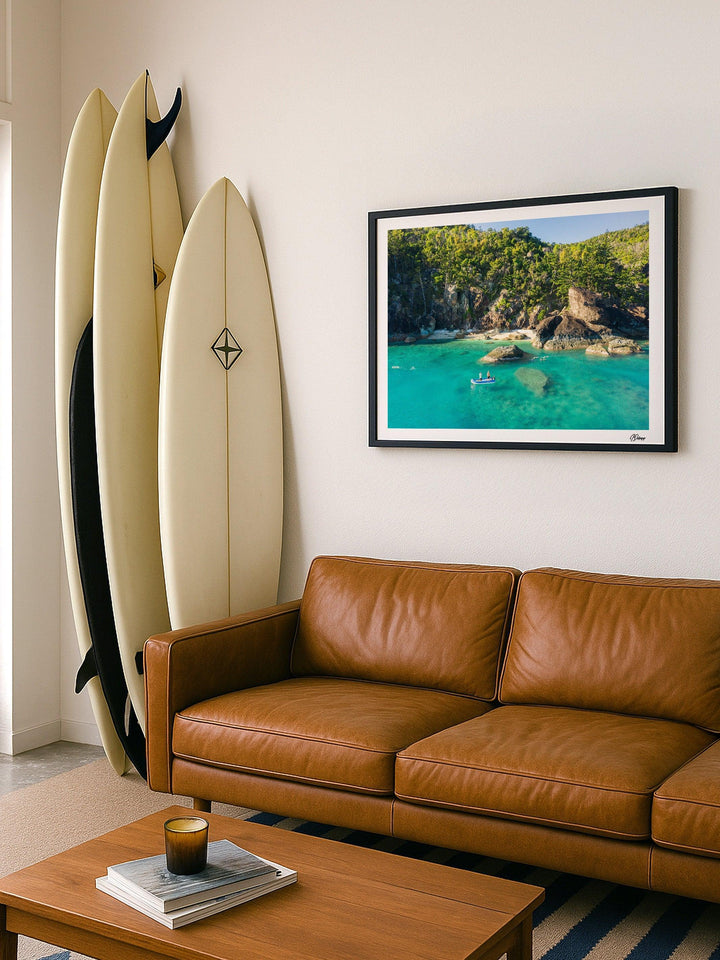 Snorkel Dreams – Luncheon Bay – Whitsundays Wall Art Print - Australia Unseen