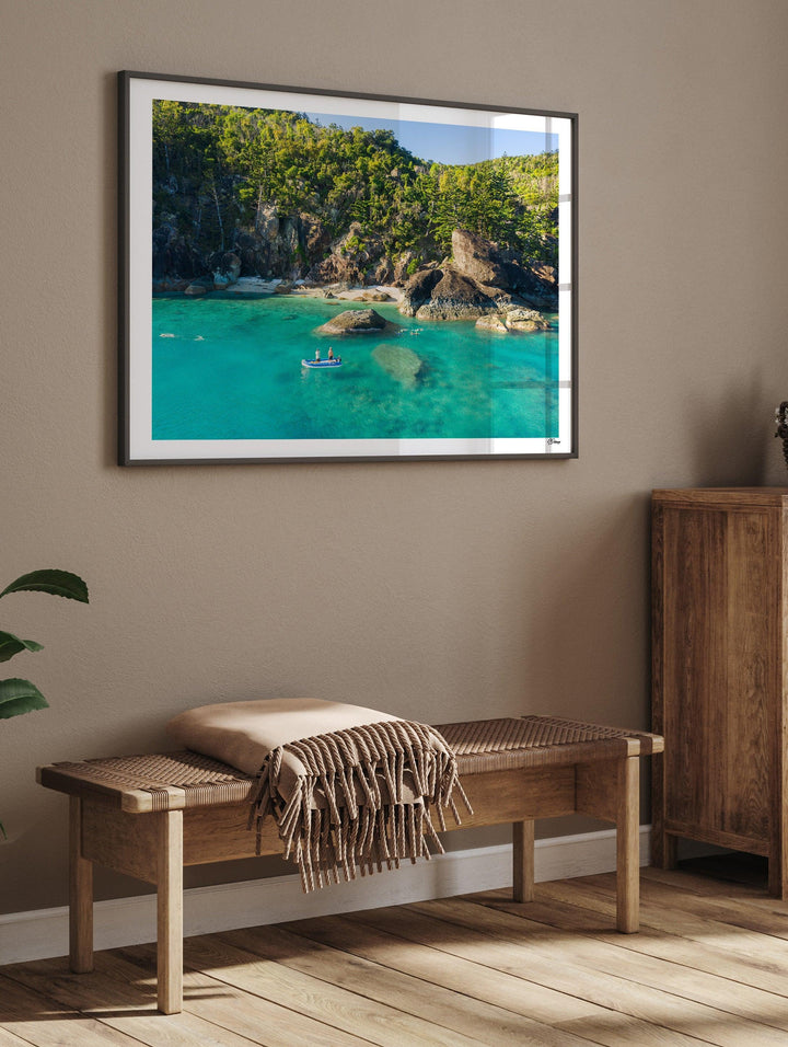 Snorkel Dreams – Luncheon Bay – Whitsundays Wall Art Print - Australia Unseen