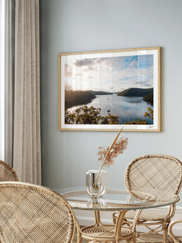 Still Waters – Refuge Bay – Hawkesbury River Wall Art Print - Australia Unseen