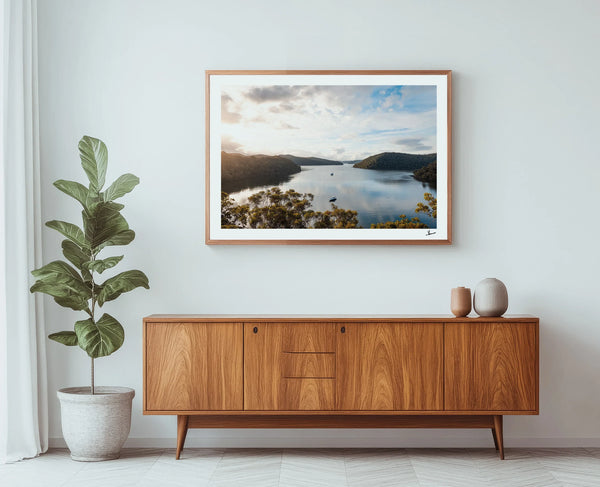 Still Waters – Refuge Bay – Hawkesbury River Wall Art Print - Australia Unseen