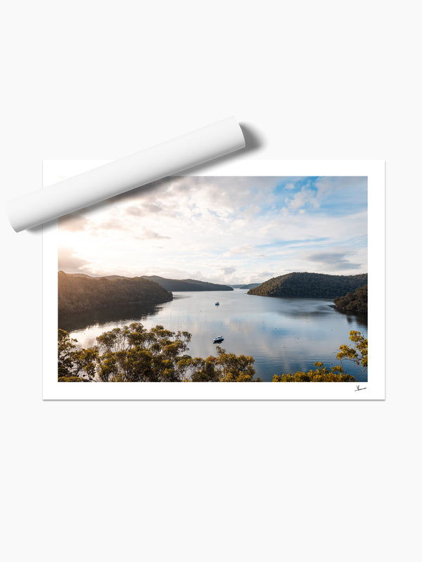 Still Waters – Refuge Bay – Hawkesbury River Wall Art Print - Australia Unseen