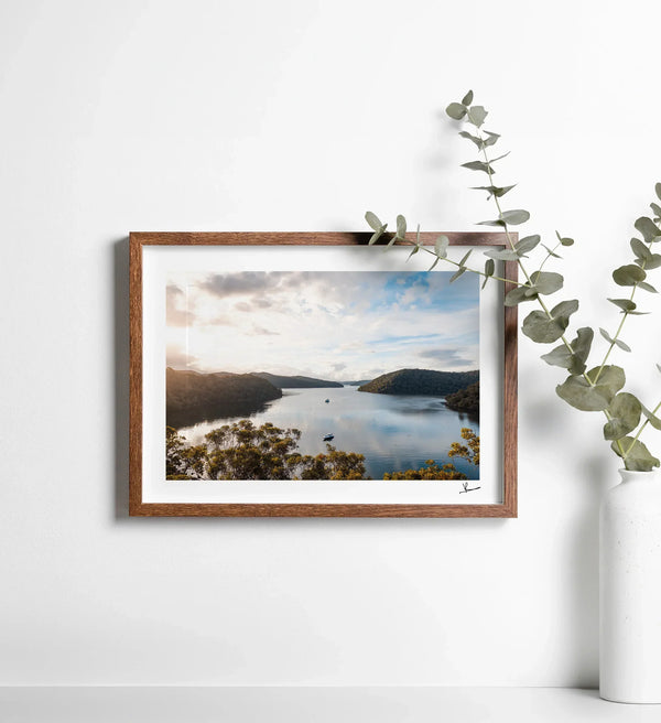 Still Waters – Refuge Bay – Hawkesbury River Wall Art Print - Australia Unseen
