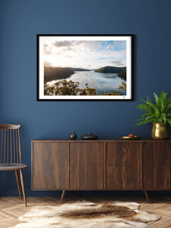 Still Waters – Refuge Bay – Hawkesbury River Wall Art Print - Australia Unseen