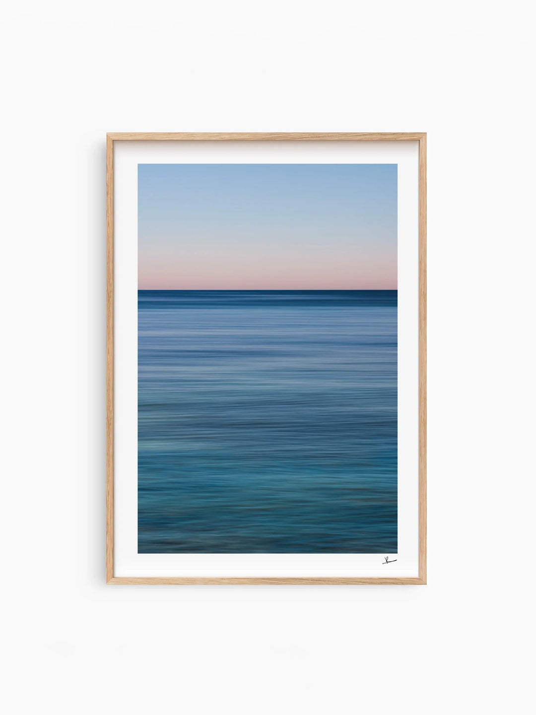 Stillness No. 1 - Ocean Abstract Wall Art Print - Australia Unseen