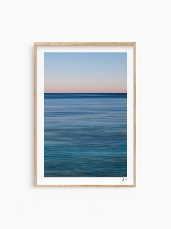 Stillness No. 1 - Ocean Abstract Wall Art Print - Australia Unseen