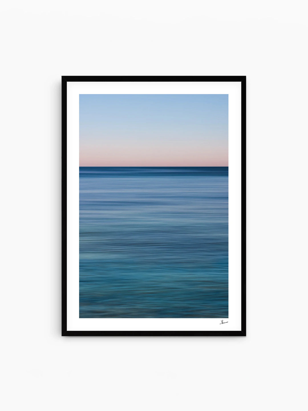 Stillness No. 1 - Ocean Abstract Wall Art Print - Australia Unseen