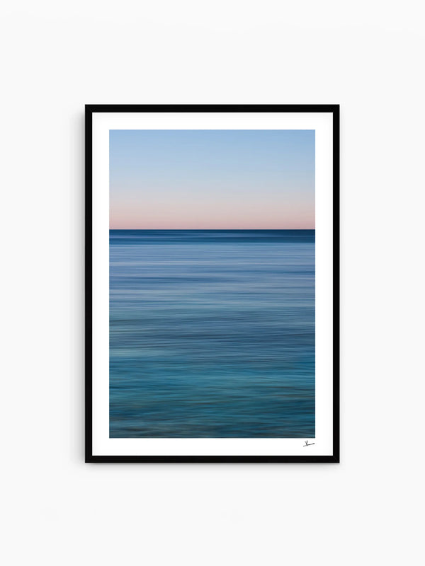 Stillness No. 1 - Ocean Abstract Wall Art Print - Australia Unseen