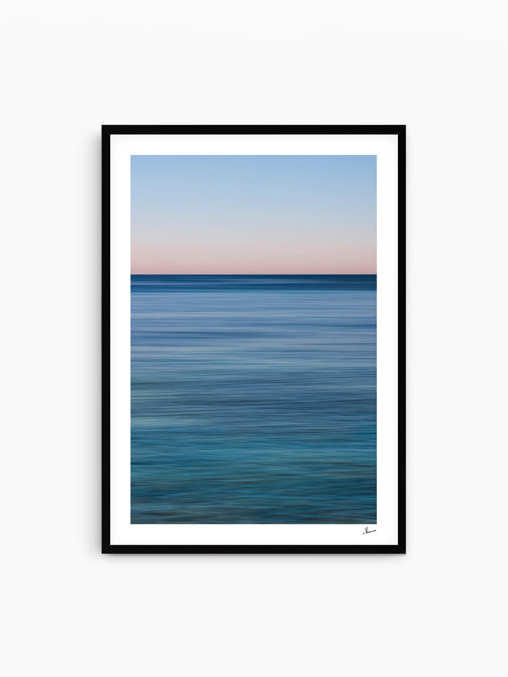Stillness No. 1 - Ocean Abstract Wall Art Print - Australia Unseen