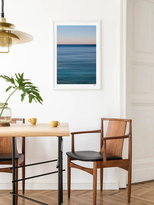 Stillness No. 1 - Ocean Abstract Wall Art Print - Australia Unseen