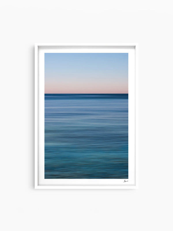Stillness No. 1 - Ocean Abstract Wall Art Print - Australia Unseen