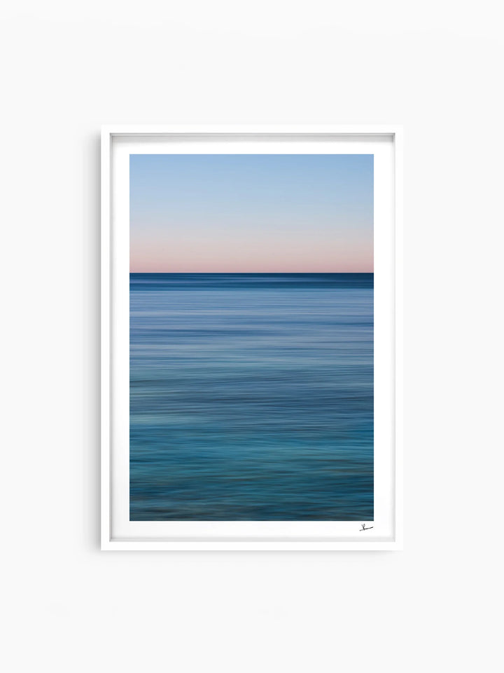Stillness No. 1 - Ocean Abstract Wall Art Print - Australia Unseen