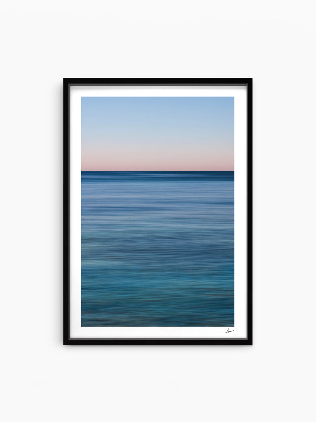 Stillness No. 1 - Ocean Abstract Wall Art Print - Australia Unseen