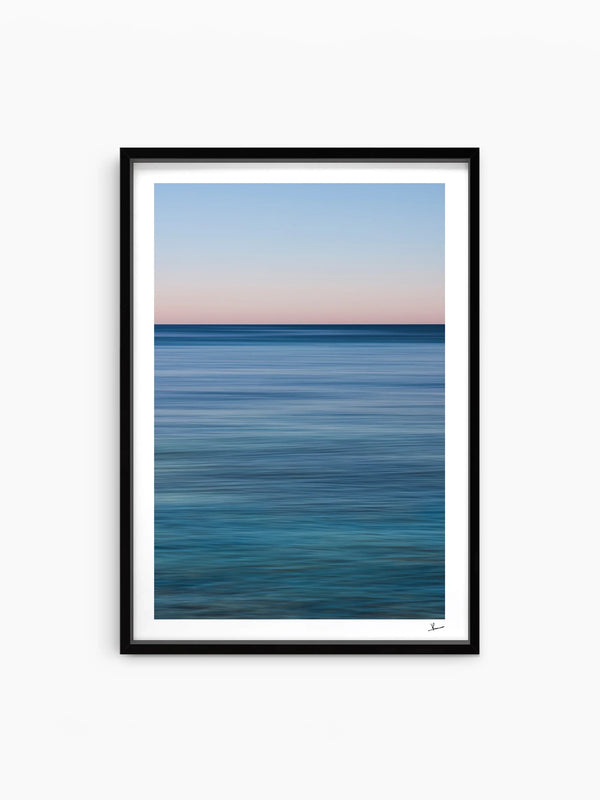 Stillness No. 1 - Ocean Abstract Wall Art Print - Australia Unseen