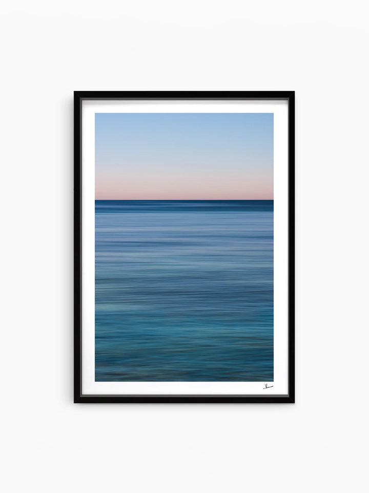 Stillness No. 1 - Ocean Abstract Wall Art Print - Australia Unseen