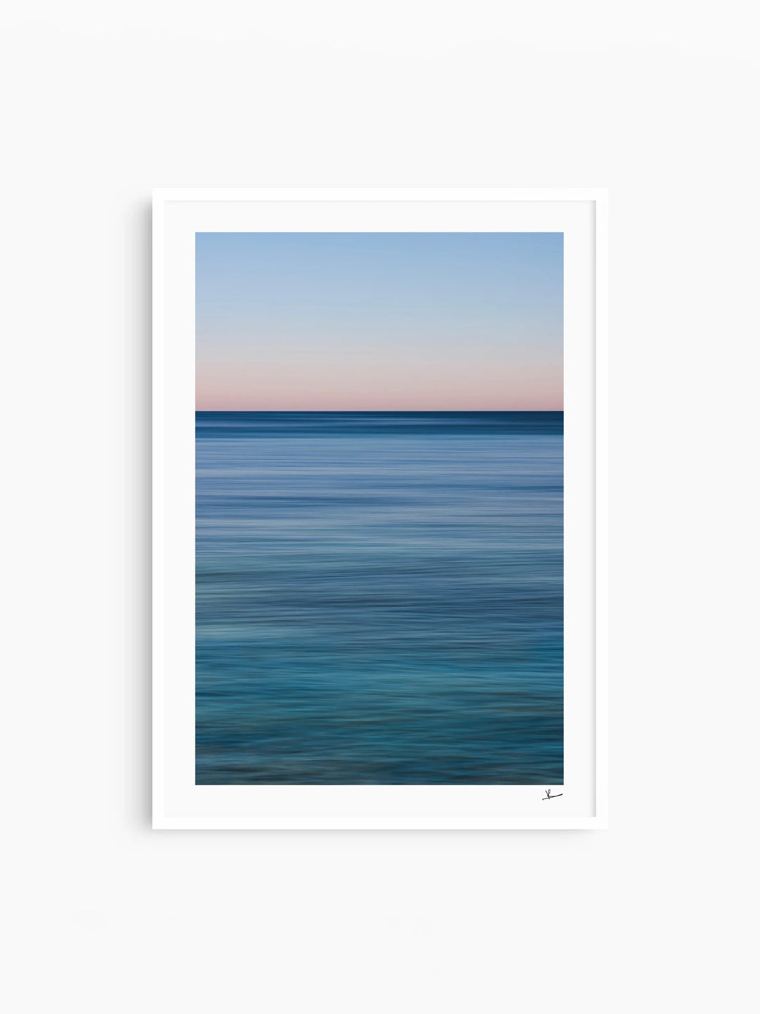 Stillness No. 1 - Ocean Abstract Wall Art Print - Australia Unseen