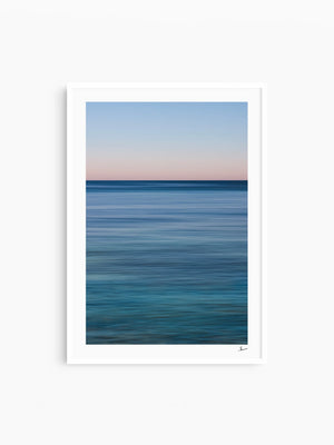 Stillness No. 1 - Ocean Abstract Wall Art Print - Australia Unseen