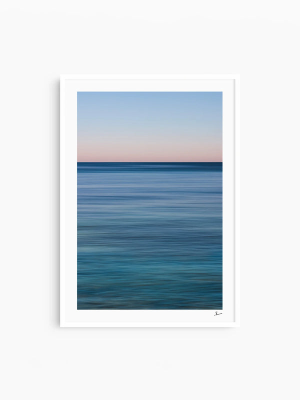 Stillness No. 1 - Ocean Abstract Wall Art Print - Australia Unseen