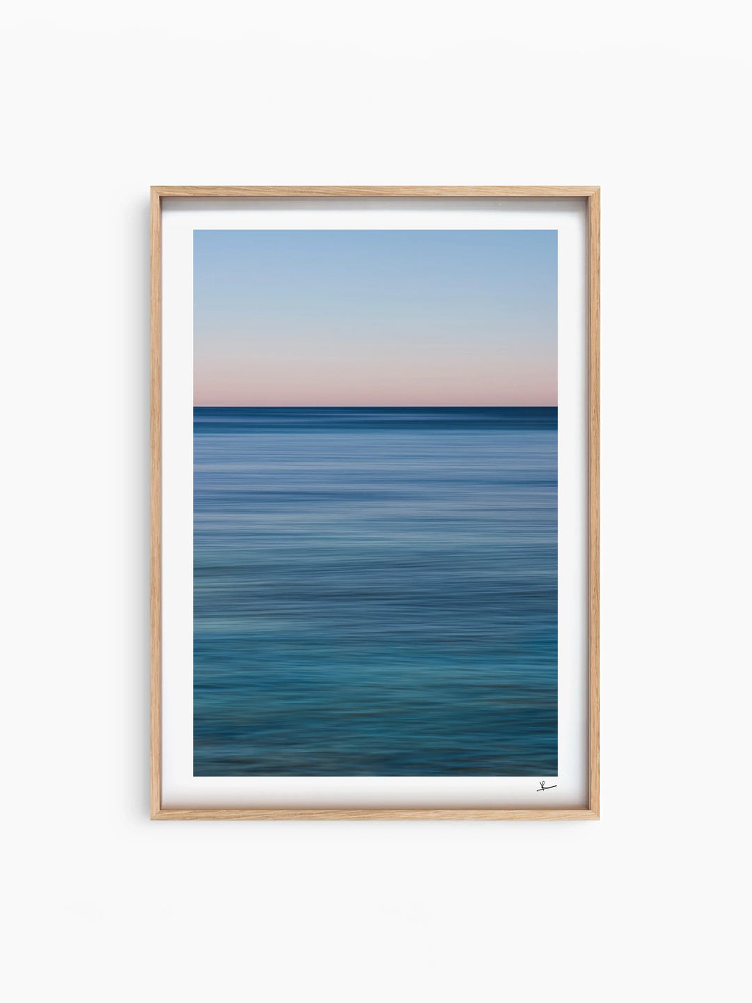 Stillness No. 1 - Ocean Abstract Wall Art Print - Australia Unseen