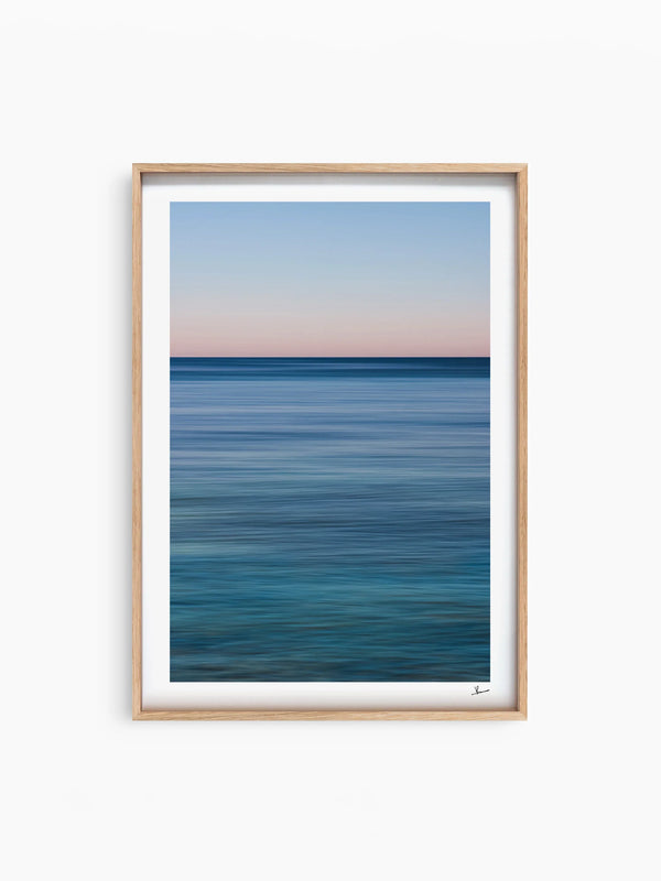 Stillness No. 1 - Ocean Abstract Wall Art Print - Australia Unseen